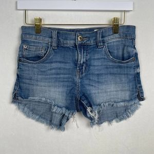 Pistola Stretch Medium Wash‎ Faded Cut offs Size 27